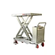 ETF50BS Stainless Steel Electric Scissor Lift Cart | Single & Double Options